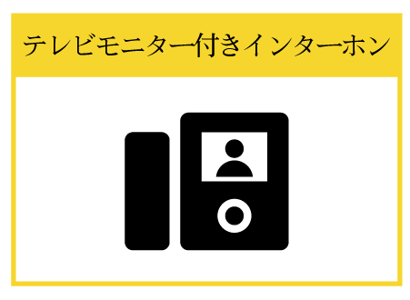 テレビモニター付きインターホン
